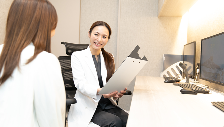 女医が常駐し、外科的処置も可能な肛門内科
